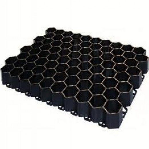 Решетка газонная Gidrolica Eco Standart РГ-70.40.3,2 - пластиковая черная в Архангельск